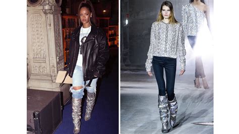 ysl disco boots